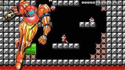 Super Mario Maker : découvrez cet incroyable niveau basé sur Metroid !