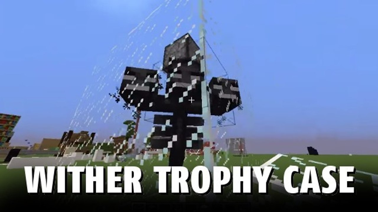 Minecraft : découvrez comment afficher un Wither comme un simple trophée de chasse !