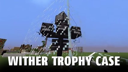 Minecraft : découvrez comment afficher un Wither comme un simple trophée de chasse !