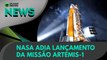 Ao Vivo | NASA adia lançamento da missão Artemis-1 | 02/02/2022 | #OlharDigital