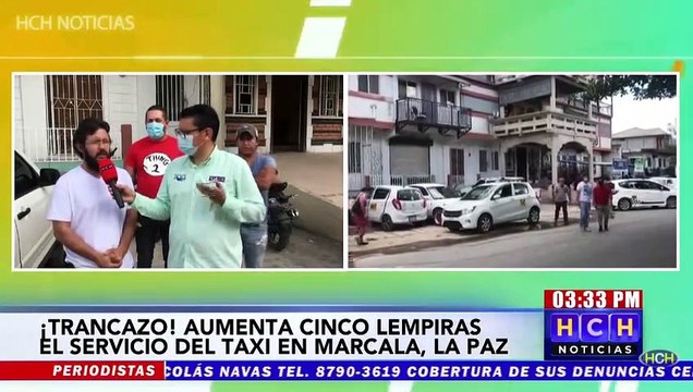 Taxistas de Marcala socializan “aumento voluntario” de cinco lempiras al pasaje