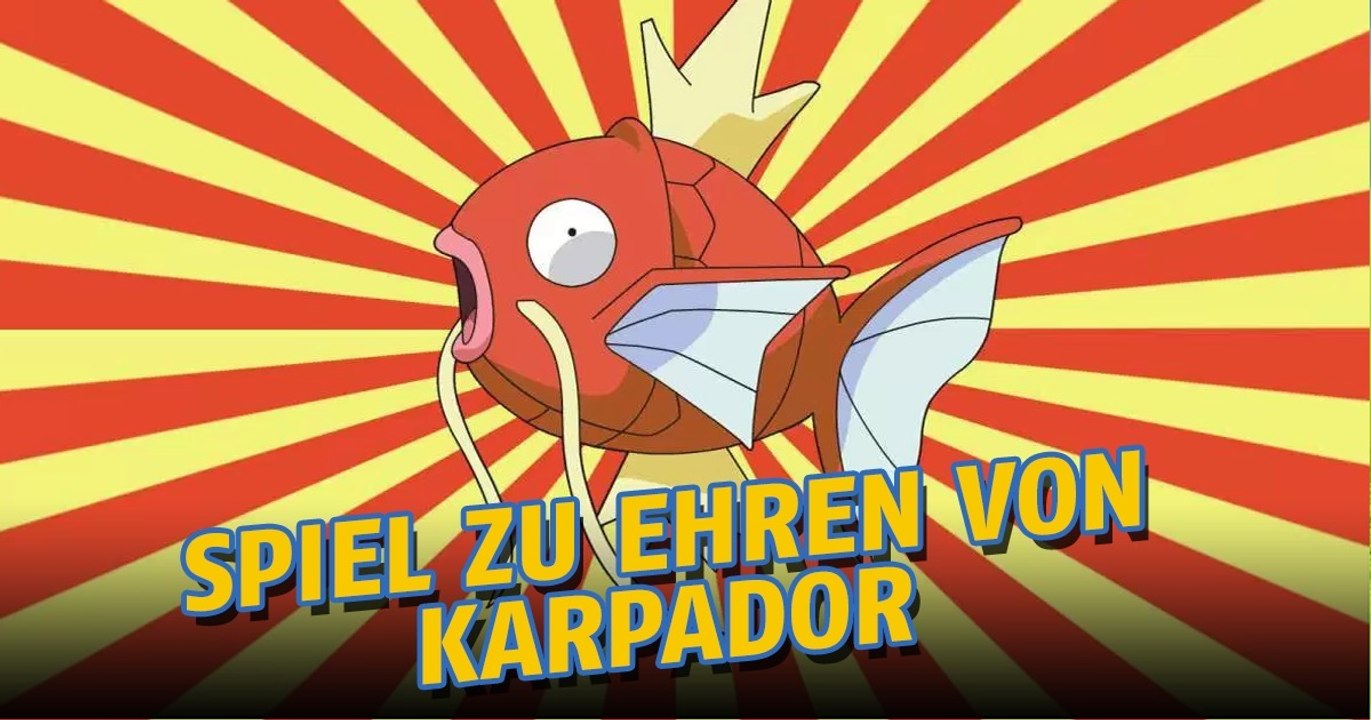 Karpador Jump: Vergesst Pokémon GO! Karpador erhält sein eigenes Handyspiel