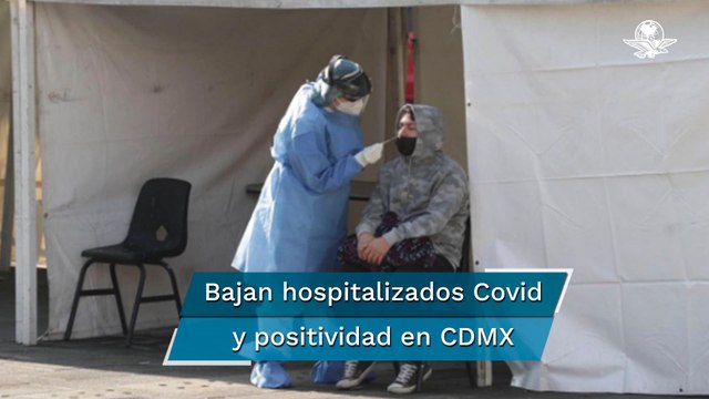 Sheinbaum confirma reducción de hospitalizaciones y positividad por Covid-19