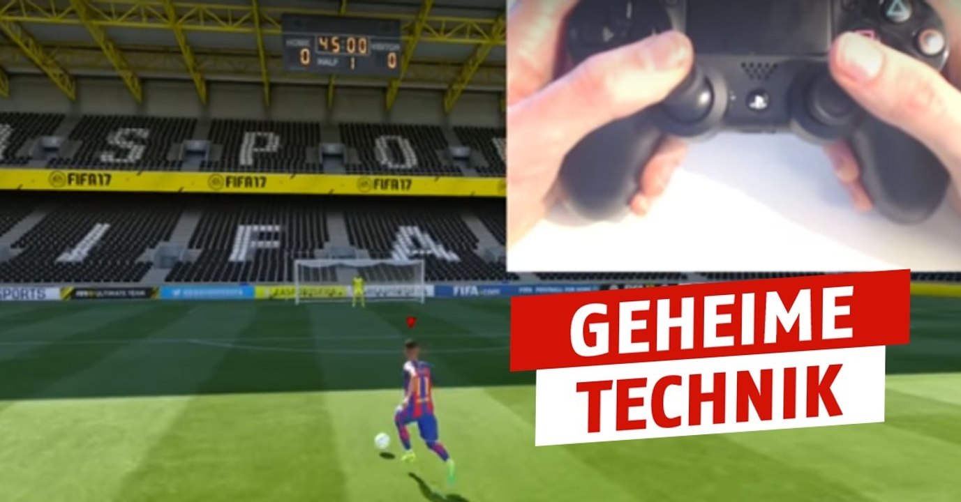 FIFA 17: Geheime Technik! So könnt ihr schneller rennen