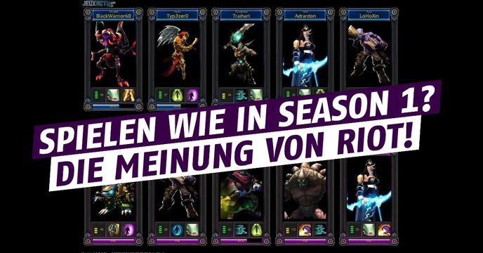 League of Legends: Ihr wollt einen Modus, der euch in Season 1 oder 2 zurückführt?