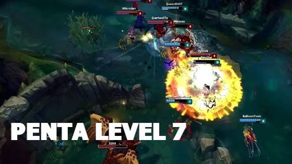 League of Legends : Jinx réalise un pentakill foudroyant au niveau 7