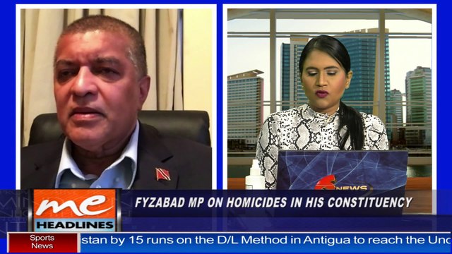 02 FYZABAD MP ON CRIME IN HIS COMMUNITY - 2ND FEB 2022 TV6 M.E
