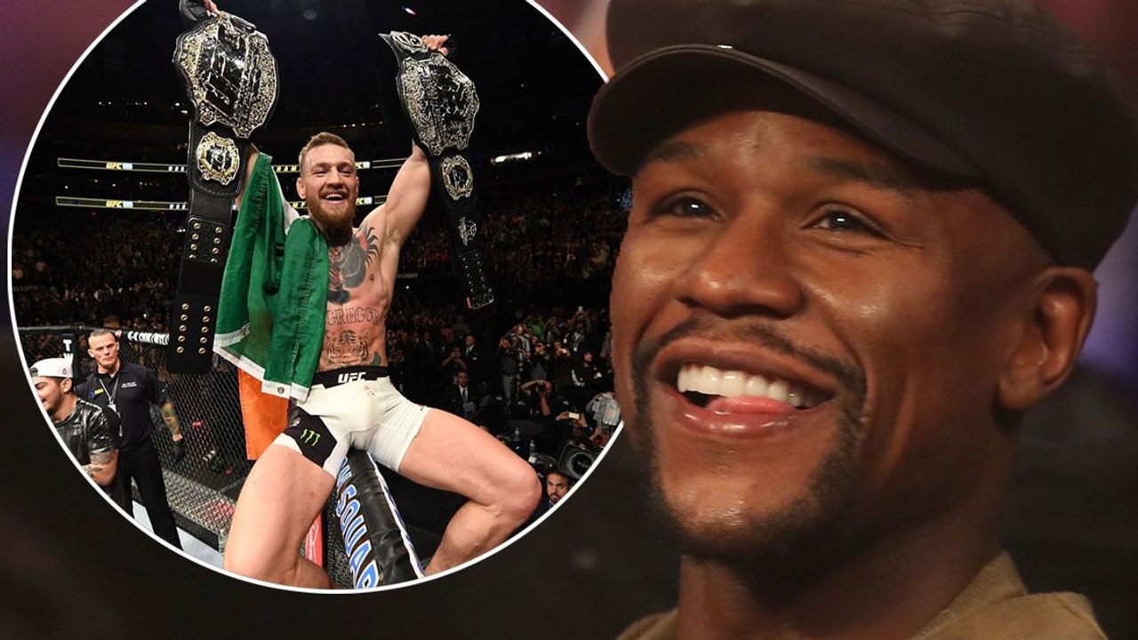 Wenn Conor McGregor das hier mit Floyd Mayweather macht, wird er strafrechtlich verfolgt