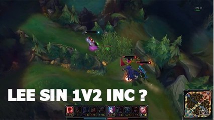 League of Legends : Un Lee Sin engagé dans un 1v2 époustouflant