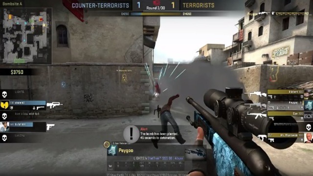 Counter Strike : ce joueur réalise un team kill qui lui permet de remporter la partie