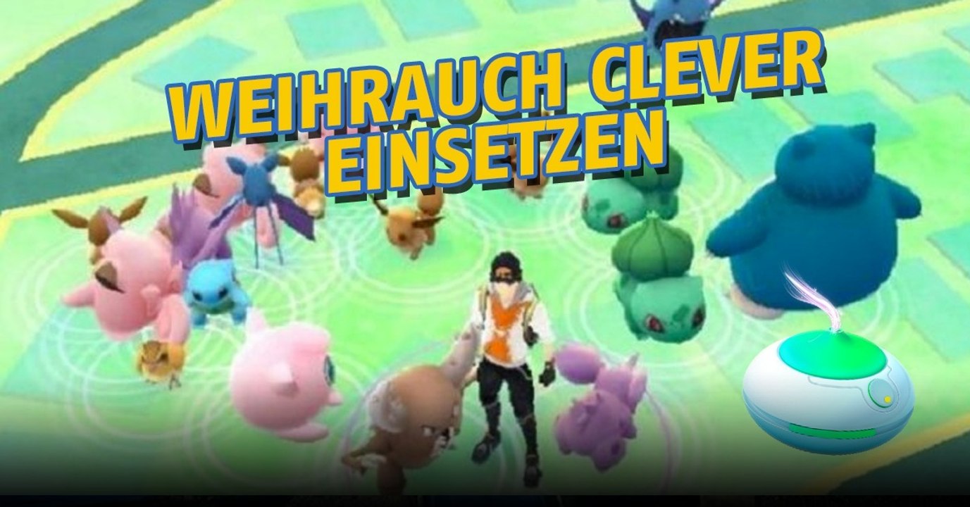 Pokémon GO: Weihrauch clever nutzen - so spawnen mehr Pokémon