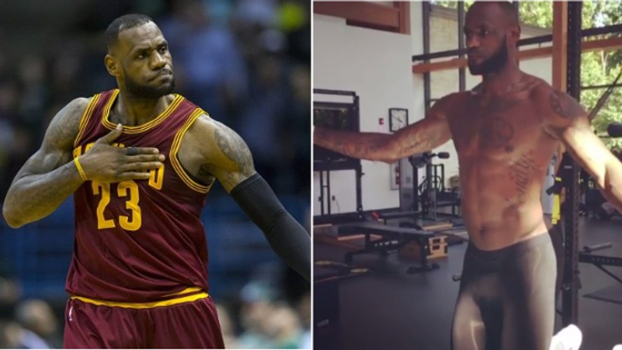 Diese originelle Übung für die Bauchmuskeln von Lebron James sieht leicht aus, doch hat es mehr als in sich!