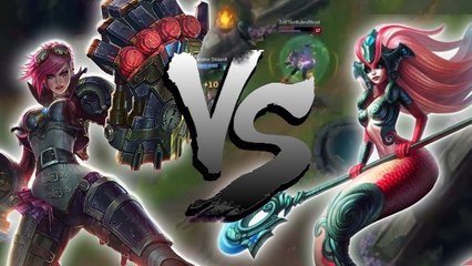 League of Legends : un combat épique entre Nami et Vi !