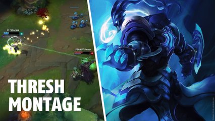 League of Legends : Une cascade de plays avec Thresh