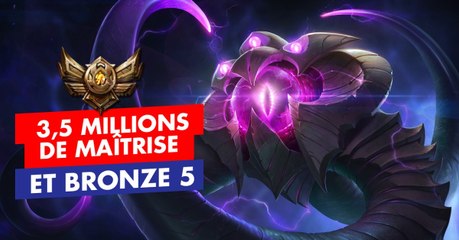 League of Legends : ce joueur de Vel'Koz a atteint 3,5 millions de maîtrise sans quitter le Bronze 5