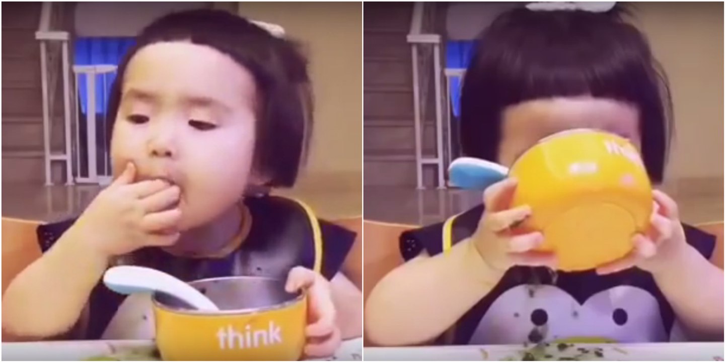 En Chine, la nouvelle star d'Internet est un bébé qui mange comme un ogre