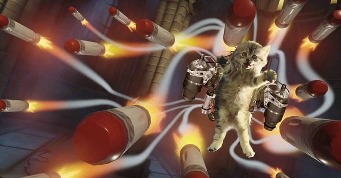 Overwatch : à la Blizzcon, BLizzard a enfin montré des images du fameux chat en jetpack