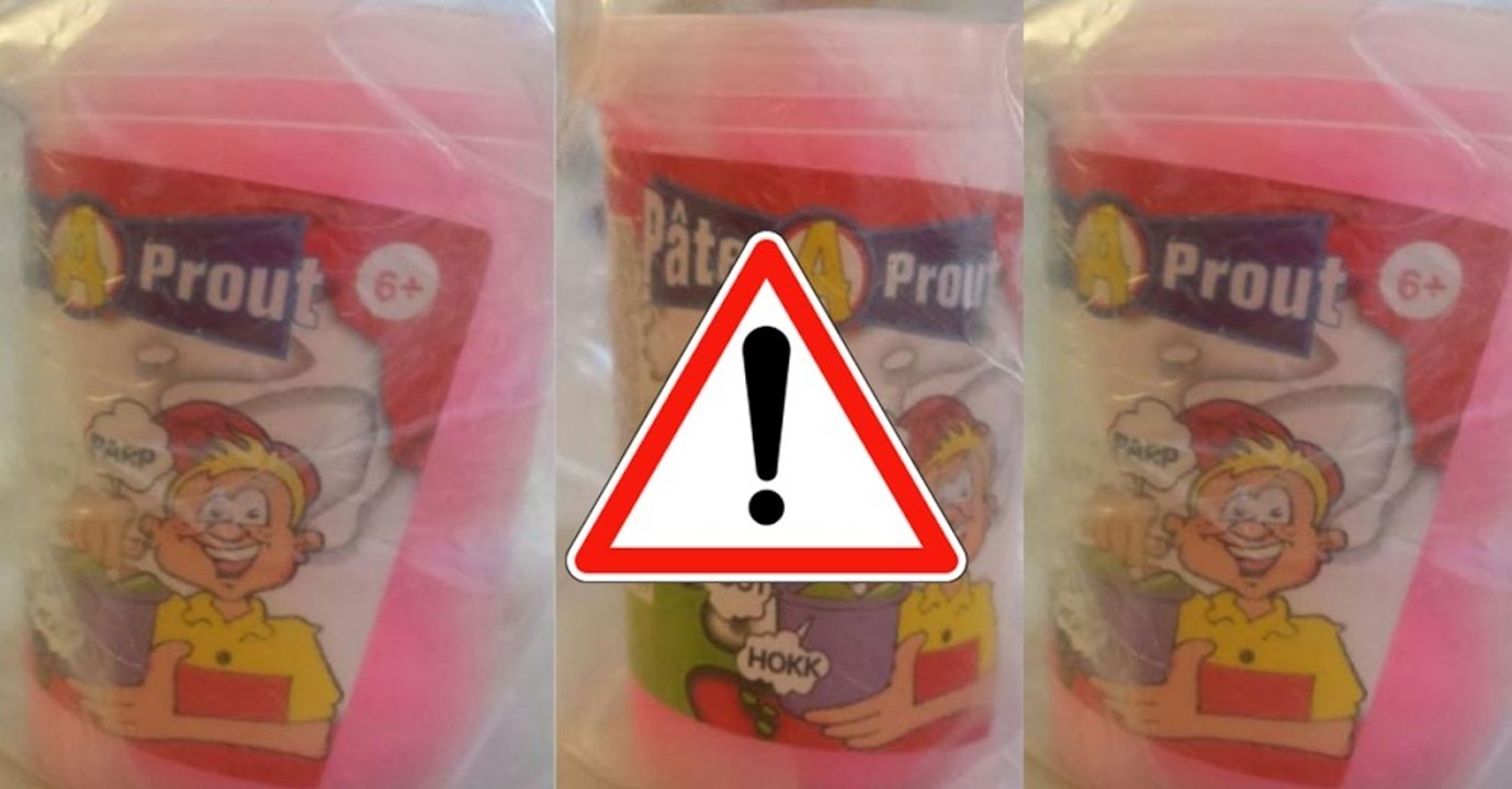 Attention, cette pâte à prout contient une substance toxique pour les enfants