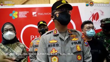 Akselarasi Vaksin Booster di Tunjungan Plaza 3, Surabaya