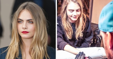Cara Delevingne : la star s'offre un nouveau tatouage minimaliste sur l'avant-bras !