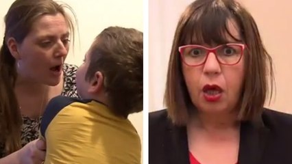 Super Nanny : un enfant rote au visage de sa maman !