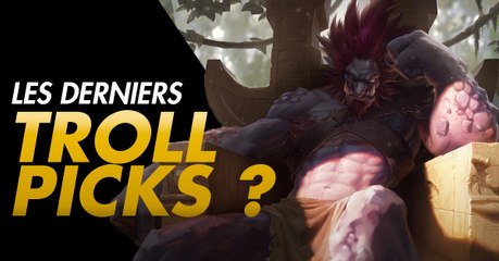 League of Legends : pour la communauté, seuls 2 champions peuvent être considérés comme "troll picks"