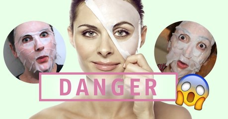 Les sheet masks : des photos scandaleuses remettent en question la propreté de leur fabrication