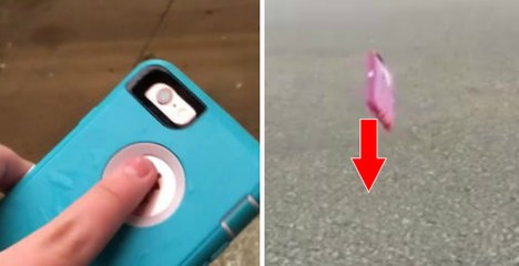 Cette coque de smartphone est incassable même si on jette le portable du haut d'un immeuble !