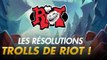 League of Legends : Riot s'est fait plaisir avec ses bonnes résolutions 2018