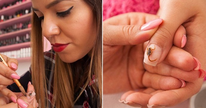 Voici la manucure la plus dangereuse du monde. Les mexicaines en raffolent !