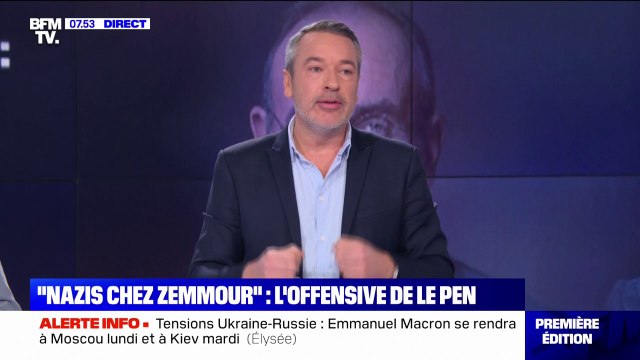 Des nazis chez Zemmour ? : l'offensive de Marine Le Pen contre Eric Zemmour