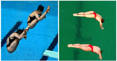 JO 2016 : pourquoi l'eau du bassin des épreuves de plongeon est-elle devenue verte ?