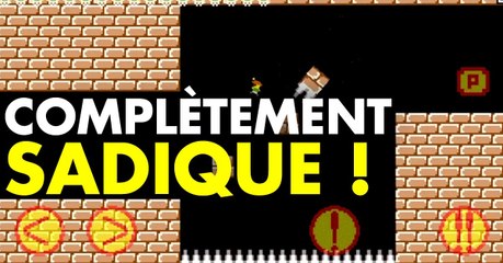 Jouez gratuitement à ce clone sadique de Mario sur votre smartphone