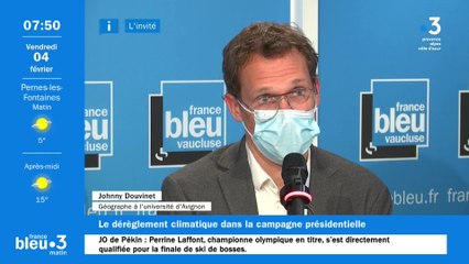 Johnny Douvinet, invité de France Bleu Vaucluse