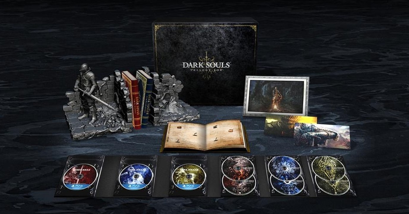 Dark Souls : la trilogie revient dans un coffre collector à 450 $ !