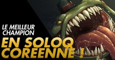 League of Legends : le premier joueur de la soloQ coréenne est un main Tahm Kench