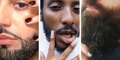 #MalePolish : le hashtag des hommes qui s'affichent fièrement avec du vernis à ongles