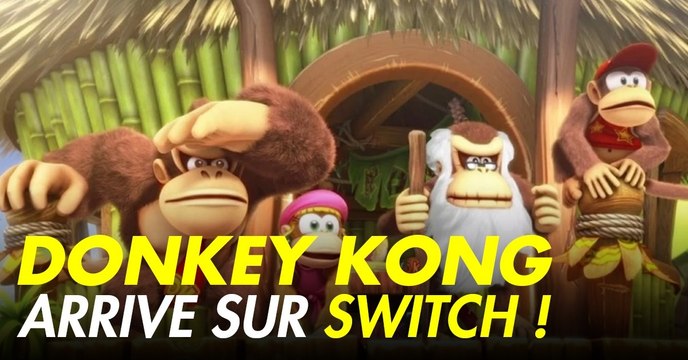 Donkey Kong (Switch) : date de sortie, trailer, news et gameplay du jeu de plate-formes