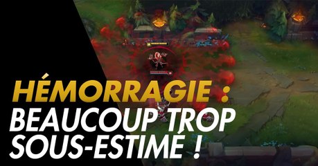 League of Legends : l'effet hémorragie peut vous faire gagner des parties