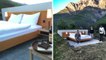 Null Stern Hotel : un lit placé en pleine nature dans les Alpes Suisses pour 230 euros la nuit