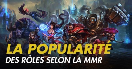 Download Video: League of Legends : Riot a dévoilé la popularité de chaque rôle selon la MMR des joueurs