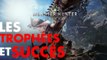 Monster Hunter World : trophées, succès et achievements du jeu d'exploration
