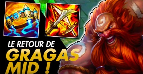 League of Legends : et si Gragas faisait son grand retour en midlane ?