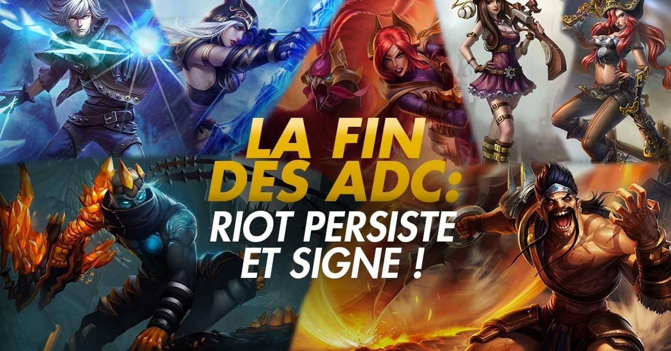 League of Legends : Riot donne des détails sur leur plan pour réduire la présence des ADC