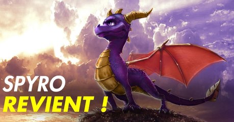 Spyro : les 3 premiers jeux vont revenir en version remasterisée sur PS4