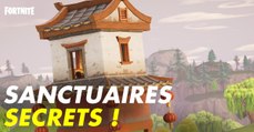 Le nouveau patch de Fortnite ajoute des sanctuaires secrets remplis de loot !