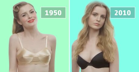 Voici l'évolution du soutien-gorge de l'antiquité à nos jours