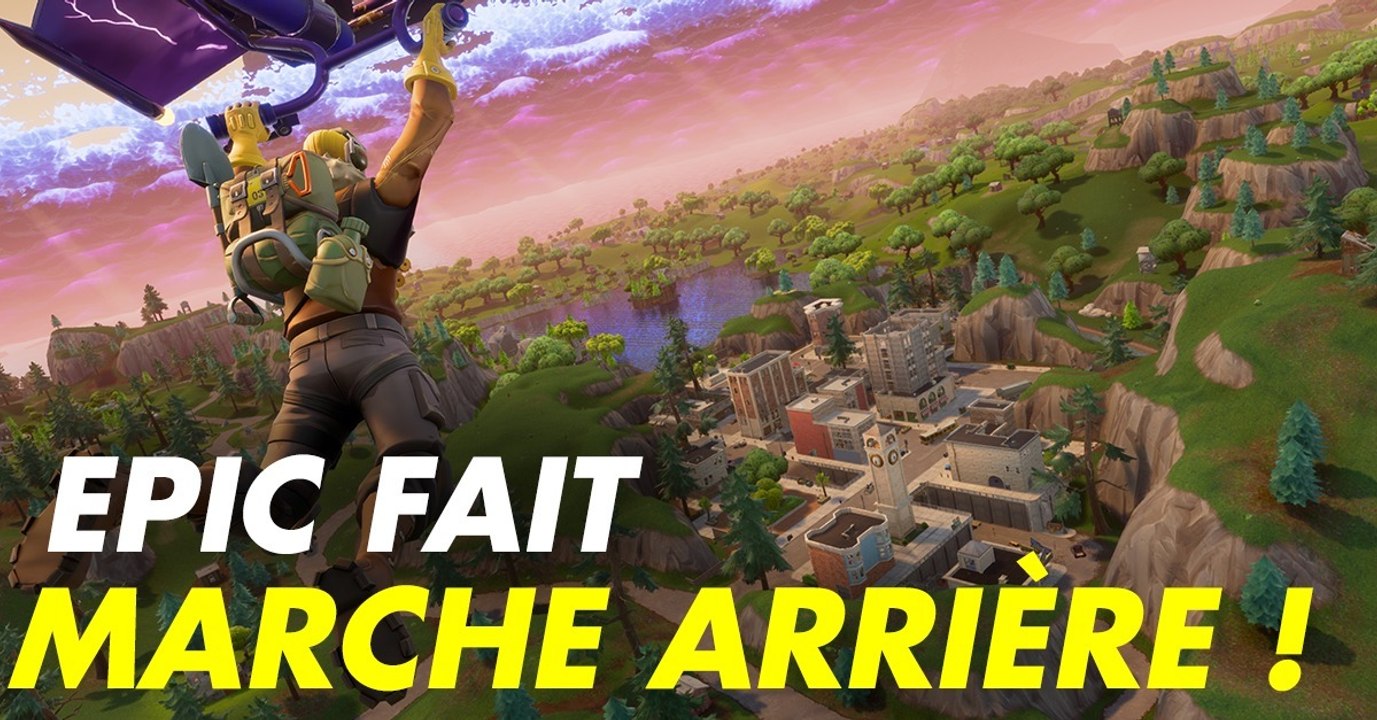 Fortnite va revenir à son ancienne interface de...
