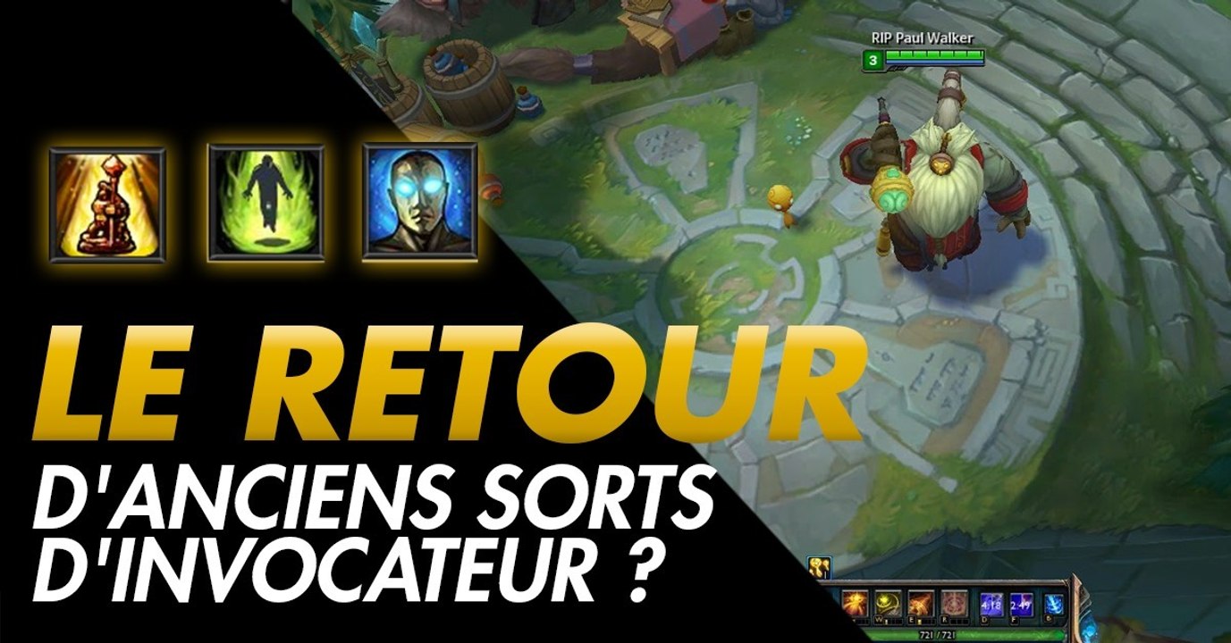 League of Legends : et si Grimoire déchaîné permettait le retour d'anciens sorts d'invocateurs ?