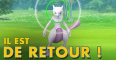 Pokémon Go : les raids EX avec Mewtwo reviennent le 9 janvier, voici comment être invité